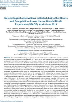 Meteorological observations collected during the Storms and Precipitation Across the continental Divide Experiment (SPADE), April-June 2019 - ESSD