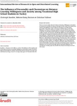 The Influence of Personality and Chronotype on Distance Learning Willingness and Anxiety among Vocational High School Students in Turkey ...
