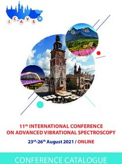 CONFERENCE CATALOGUE ON ADVANCED VIBRATIONAL SPECTROSCOPY - 11TH INTERNATIONAL CONFERENCE - ICAVS 11