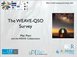 The WEAVE-QSO Survey Mat Pieri - and the WEAVE Collaboration - Projects at LAM