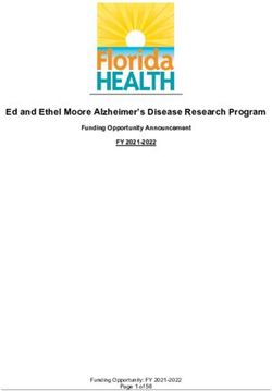 Ed and Ethel Moore Alzheimer's Disease Research Program - FY 2021-2022 Funding Opportunity Announcement