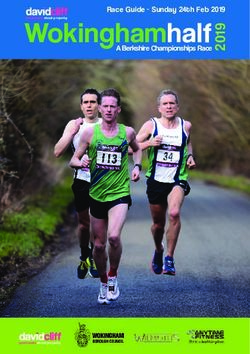 Wokinghamhalf2 Race Guide - Sunday 24th Feb 2019 A Berkshire Championships Race - Wokingham Half Marathon