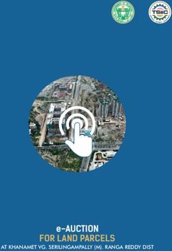 FOR LAND PARCELS e-AUCTION - AT KHANAMET VG. SERILINGAMPALLY (M). RANGA REDDY DIST - TSIIC