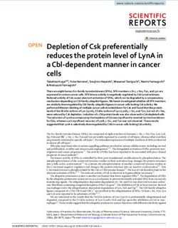 Depletion of csk preferentially reduces the protein level of LynA in a cbl-dependent manner in cancer cells - Nature