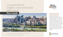 Another Landmark Calgary community brought to you by Graywood.