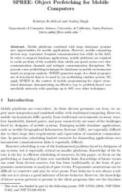 SPREE: Object Prefetching for Mobile Computers