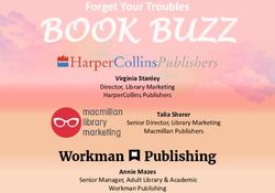 BOOK BUZZ Forget Your Troubles - Virginia Stanley Talia Sherer - Macmillan Library