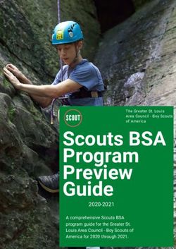 Scouts BSA Program Preview Guide - 2020-2021 A comprehensive Scouts BSA program guide for the Greater St. Louis Area Council - Boy Scouts of ...