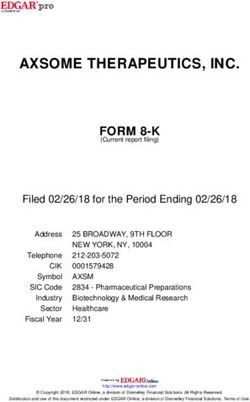 AXSOME THERAPEUTICS, INC - FORM 8-K - OTC Backend