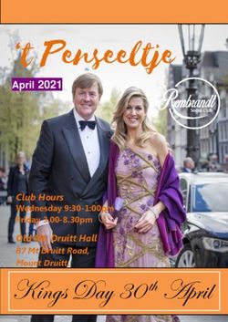 T Penseeltje - Kings Day 30 th April - April 2021 - Abel Tasman Village