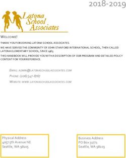 2018-2019 Latona School Associates