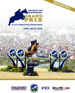 APRIL 26-27, 2019 - Kentucky Three-Day Event