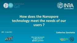 How does the Nanopore technology meet the needs of our users ? - Catherine Zanchetta - Genotoul