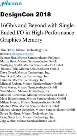 DesignCon 2018 16Gb/s and Beyond with Single-Ended I/O in High-Performance Graphics Memory
