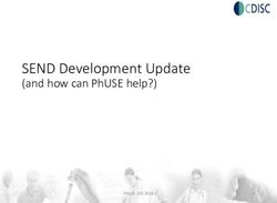 SEND DEVELOPMENT UPDATE - (AND HOW CAN PHUSE HELP?) - PHUSE CSS 2018 - PHUSE WIKI