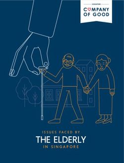 THE ELDERLY IN SINGAPORE - ISSUES FACED BY - cloudfront.net