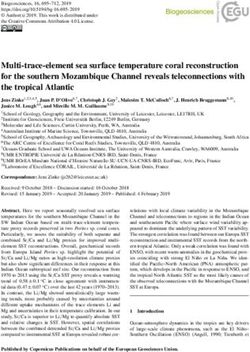 Multi-trace-element sea surface temperature coral reconstruction for the southern Mozambique Channel reveals teleconnections with the tropical ...