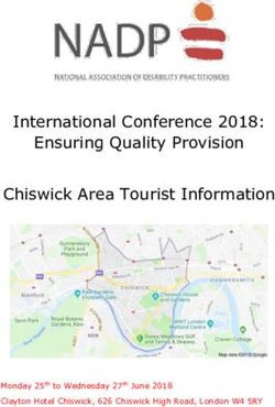 International Conference 2018: Ensuring Quality Provision Chiswick Area Tourist Information - Clayton Hotel Chiswick, 626 Chiswick High Road ...