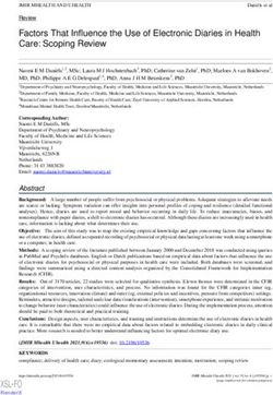 Factors That Influence the Use of Electronic Diaries in Health Care: Scoping Review