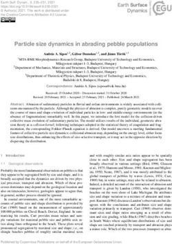 Particle size dynamics in abrading pebble populations - Earth Surface Dynamics
