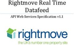 Rightmove Real Time Datafeed - API Web Services Specification v1.1
