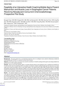 Feasibility of an Interactive Health Coaching Mobile App to Prevent Malnutrition and Muscle Loss in Esophageal Cancer Patients Receiving ...