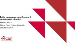 Dati e trasparenza per affrontare il cambiamento climatico - Matteo Brezza Milano, Forum Finanza Sostenibile - Forum per la Finanza Sostenibile