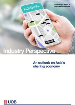 Industry Perspective An outlook on Asia's sharing economy - UOB
