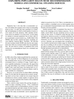 EXPLORING POPULARITY BIAS IN MUSIC RECOMMENDATION MODELS AND COMMERCIAL STEAMING SERVICES