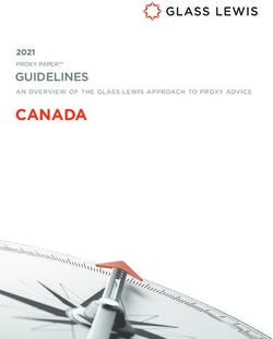 CANADA GUIDELINES 2021 - Glass Lewis