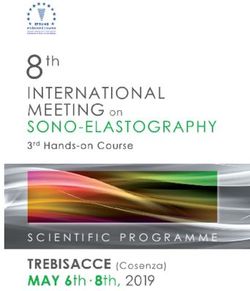 SCIENTIFIC PROGRAMME - Simit