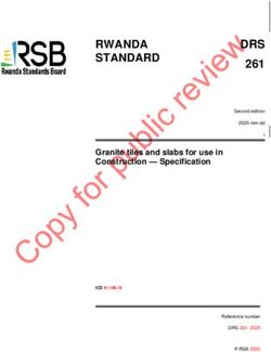 RWANDA STANDARD DRS 261 - Punto Focal