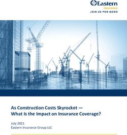 As Construction Costs Skyrocket - What Is the Impact on Insurance Coverage? - July 2021 Eastern Insurance Group LLC