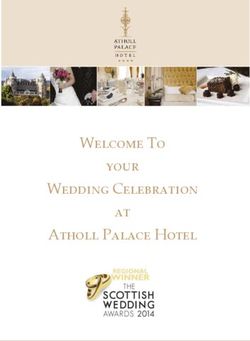 Welcome To your Wedding Celebration at Atholl Palace Hotel