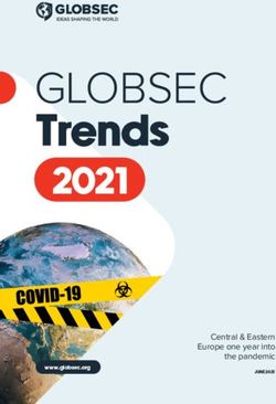 Trends GLOBSEC - Central & Eastern Europe one year into the pandemic