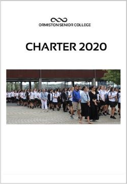 CHARTER 2020 - Ormiston Senior College