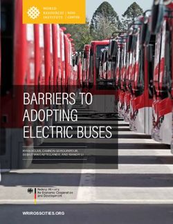 BARRIERS TO ADOPTING ELECTRIC BUSES - WRIROSSCITIES.ORG RYAN SCLAR, CAMRON GORGUINPOUR, SEBASTIAN CASTELLANOS, AND XIANGYI LI - WRI Ross Center ...