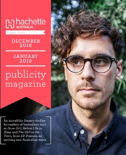 Publicity magazine DECEMBER 2018 JANUARY 2019 - Hachette Australia