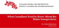 What Canadians Need to Know About the Biden Inauguration - by Colin Robertson January 2021