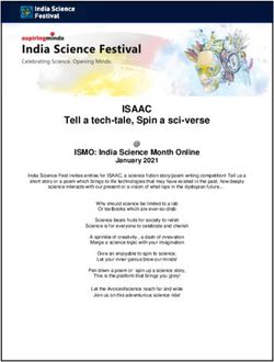 ISAAC Tell a tech-tale, Spin a sci-verse - India Science Festival
