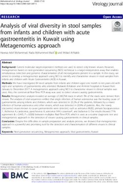 Analysis of viral diversity in stool samples from infants and children with acute gastroenteritis in Kuwait using Metagenomics approach