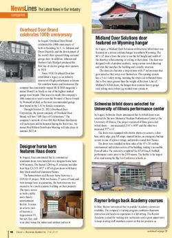 Overhead Door Brand celebrates 100th anniversary