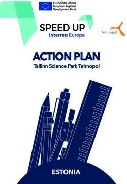 ACTION PLAN Tallinn Science Park Tehnopol - Interreg Europe