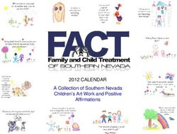 2012 CALENDAR A Collection of Southern Nevada Children's Art Work and Positive Affirmations