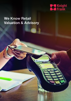 We Know Retail Valuation & Advisory - Knight Frank