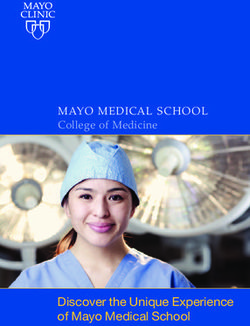 MAYO MEDICAL SCHOOL College of Medicine - Discover the Unique Experience of Mayo Medical School