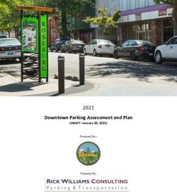 Downtown Parking Assessment and Plan - 2021 (DRAFT: January 20, 2021) - City of ...