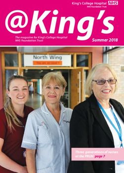 King's Summer 2018 - Three generations of nurses at the PRUH page 7 - King's College Hospital
