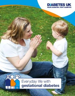 Everyday life with gestational diabetes - Diabetes UK