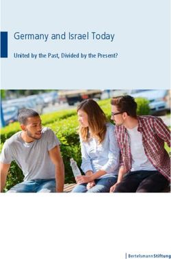 Germany and Israel Today - United by the Past, Divided by the Present?